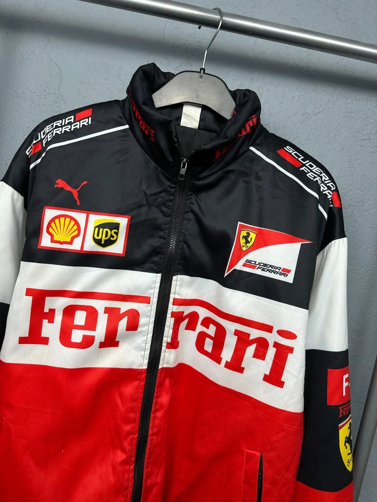 Gratitude Ferrari F1 Racing Jacket for Men & Women | Motorsport Style Outerwear