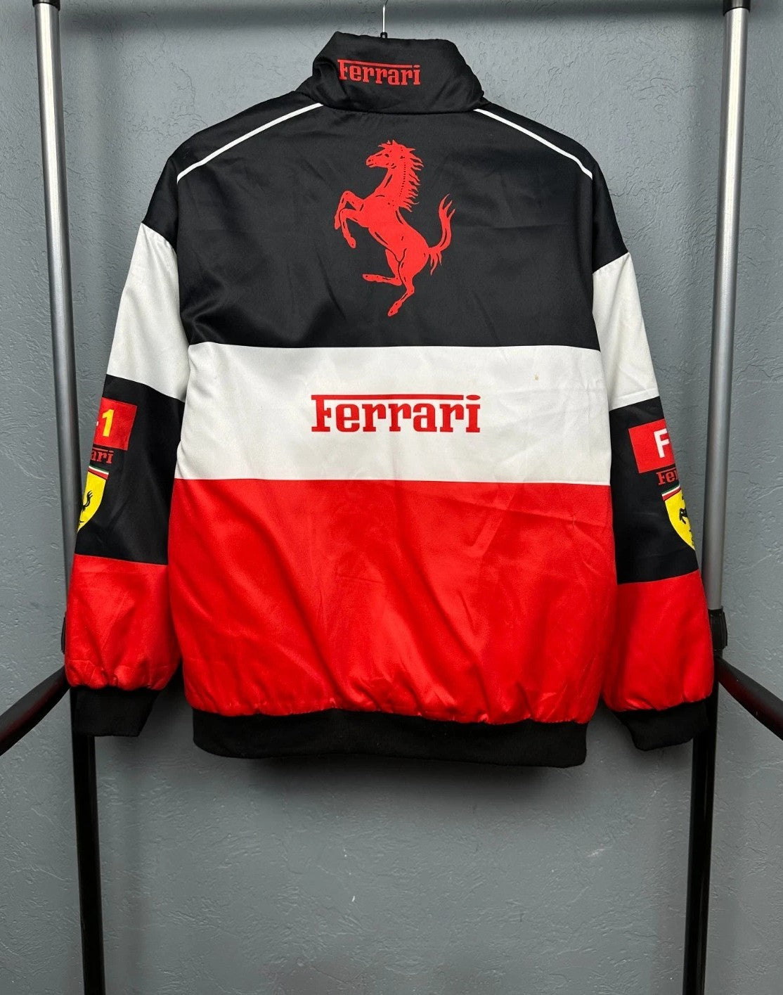 Gratitude Ferrari F1 Racing Jacket for Men & Women | Motorsport Style Outerwear